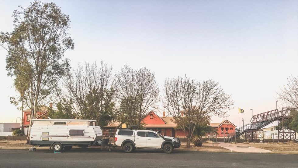 Free Camping In Nyngan NSW At Nyngan Rest Area